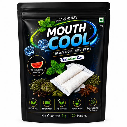 Organic Herbal Mouth Freshener Pouch Pack